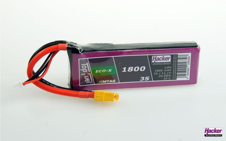 Immagine prodotto Hacker TopFuel (11.10 V, 1800 mAh)