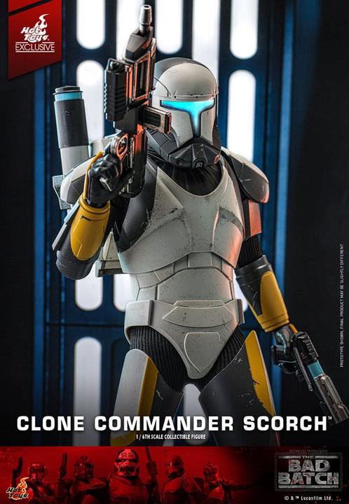 Image du produit Hot Toys Star Wars - The Bad Batch Clone Commando Scorch Exclusive Actionfigur