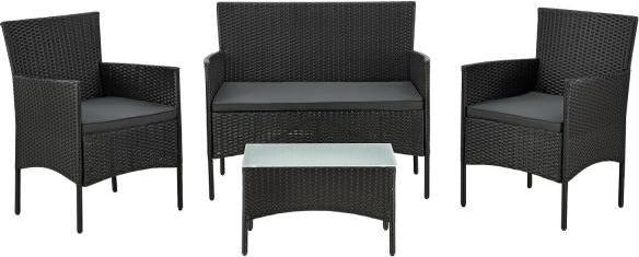 Juskys Polyrattan Sitzgruppe Fort Myers