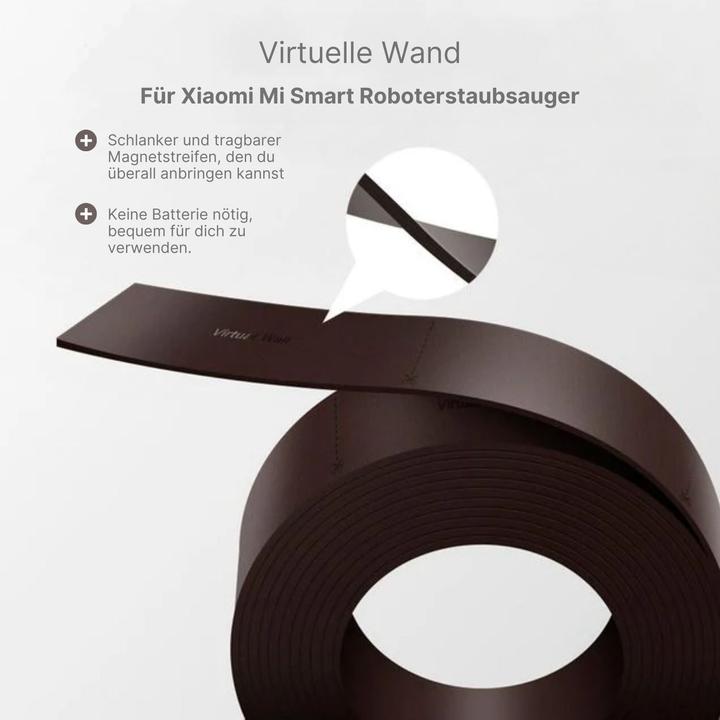 Immagine prodotto Hermex XIAOMI Mi Robot Roborock S50 Vacuum Cleaner Magnetband Invisible Wall Saugroboter 2M