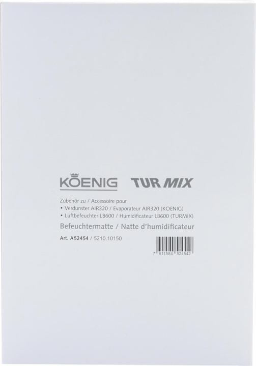 Immagine prodotto Turmix Tappetino umidificatore (1 x)