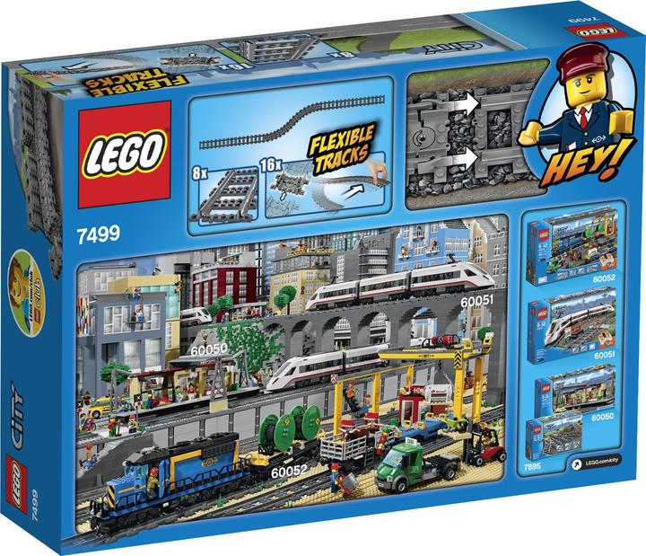 Image du produit LEGO Rails flexibles (7499, LEGO City)