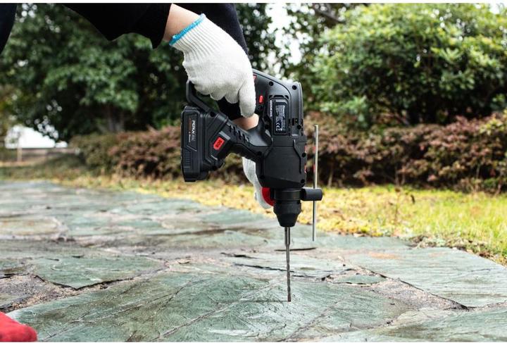 Actual product image PowerG 20V cordless hammer drill without battery without charger (Rechargeable battery operated)
