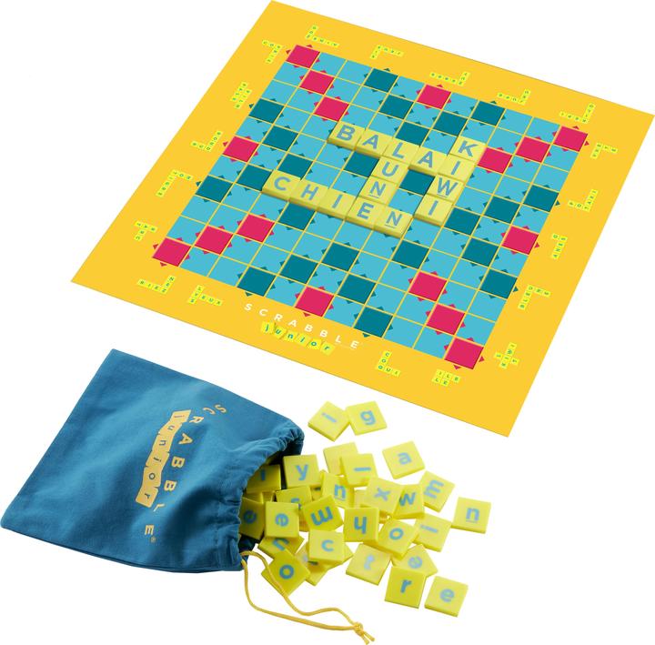 Actual product image Mattel Games Junior Scrabble (French)