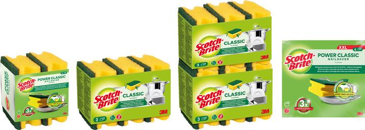 Image du produit Scotch-Brite Éponge de nettoyage Classic (3 pcs)