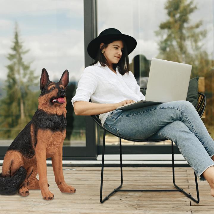 Produktbild Relaxdays Schäferhund Figur