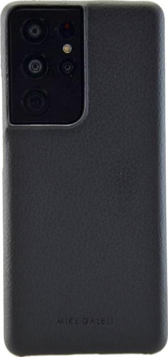 Produktbild Mike Galeli HARD-Cover in Echtleder Lenny black (Samsung Galaxy S21 Ultra)