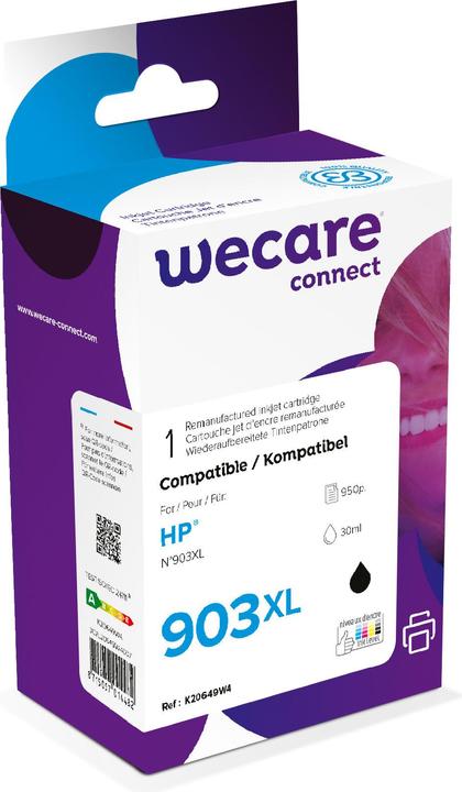 Immagine prodotto Wecare Inchiostro 903XL ricostruito nero T6M15AE per HP OfficeJet 6950 30ml (FC)