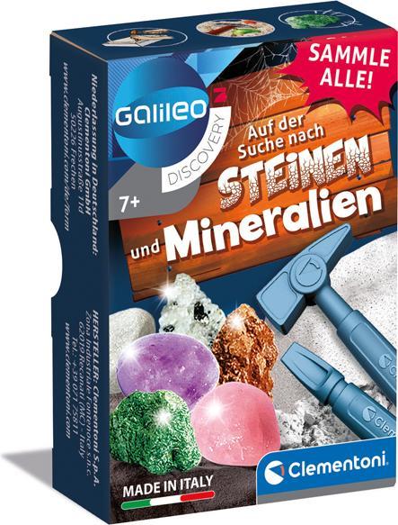 Produktbild Clementoni MiniSet Auf der Suche nach Steinen und Mineralien