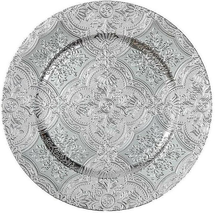 Produktbild Inge’s Glas Christmas Decor Weihnachtsteller Ø 33 cm, Silber