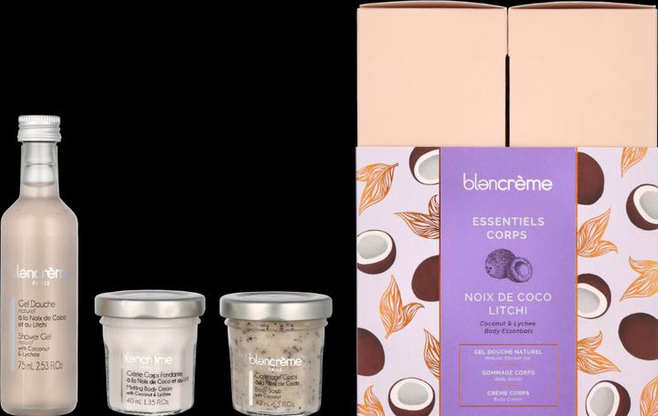 Immagine prodotto Blancreme Set trio di prodotti essenziali per il corpo (Set per la cura del corpo)