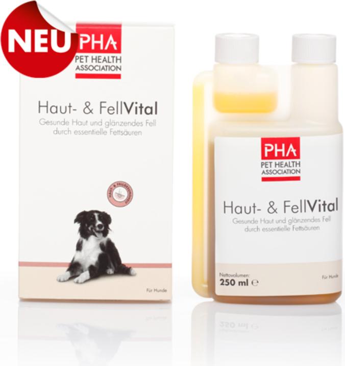 Produktbild PHA Hunde Haut und Fellvital Lösung (Hund, Katze, 250 ml)