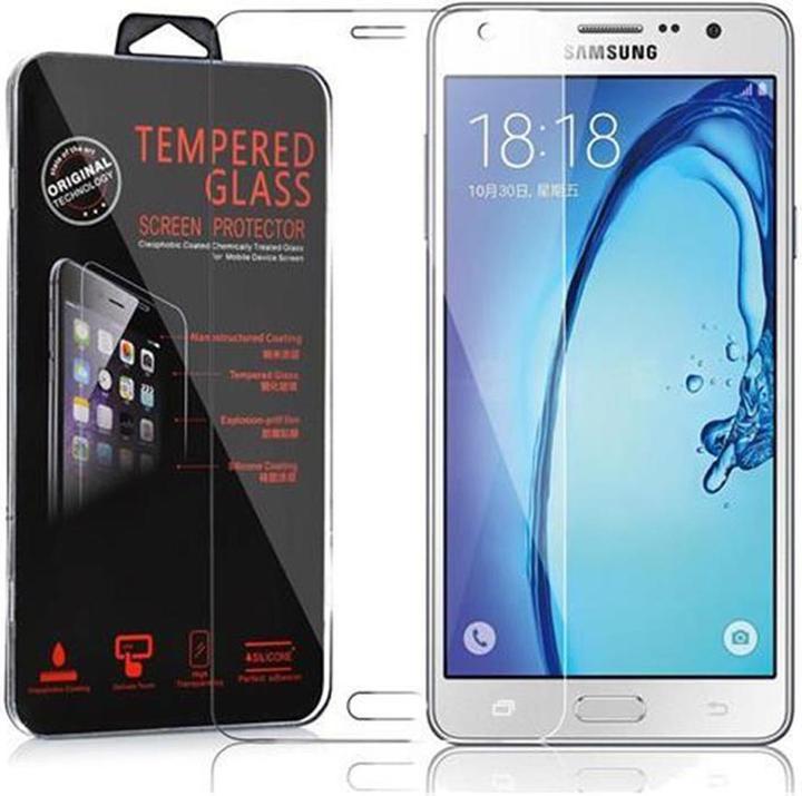 Actual product image Cadorabo display protection glass (1 Piece, Samsung Galaxy J7 Prime)