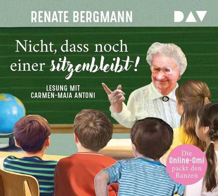 Image du produit Ne laissez pas quelqu'un d'autre s'asseoir! La mamie en ligne prépare son cartable (Renate Bergman, Allemand)