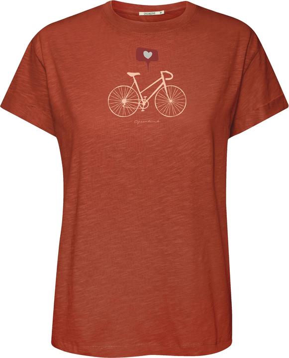 Actual product image Greenbomb Women's Bike Love Stop T-Shirt (XXL)