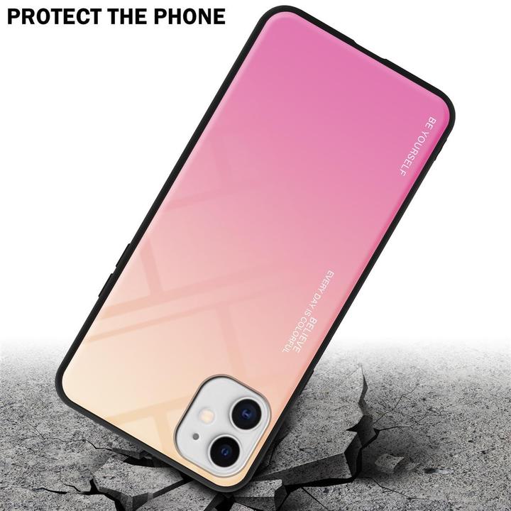 Image du produit Cadorabo Couverture en verre TPU 2 couleurs (Apple iPhone 11)
