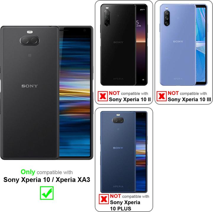 Productafbeelding Cadorabo Bloemen Boekomslag (Sony Xperia 10, Sony Xperia XA3)