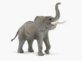 Actual product image Bullyland African elephant