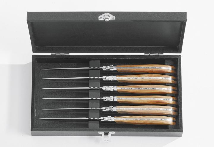Image du produit Haws Set de 6 couteaux à steak Laguiole dans un coffret cadeau (6 pièce(s), Couteau)