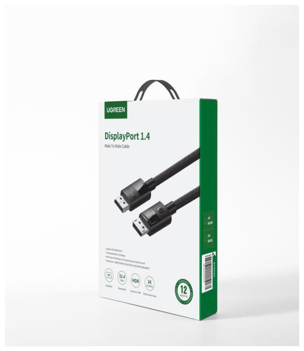 Immagine prodotto Ugreen Display Port 1.4 Nylon 8K 4K 2K 1080p (3 m, DisplayPort)