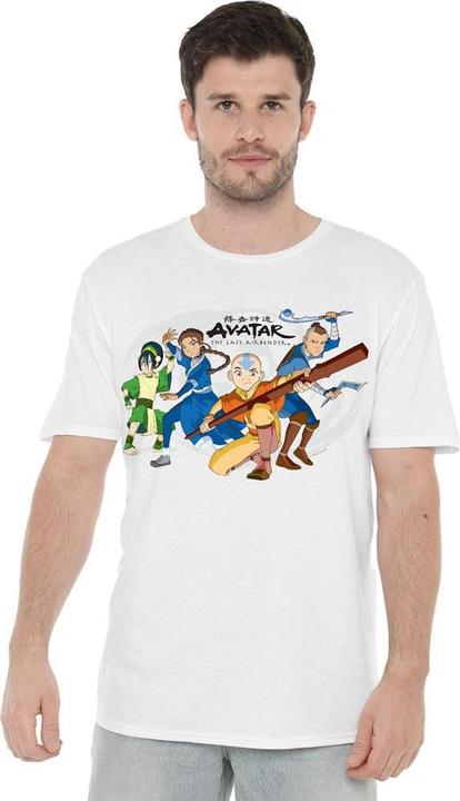 Actual product image Avatar: The Last Airbender Mens Group T-Shirt (4XL)