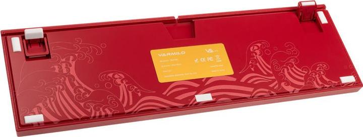 Produktbild Varmilo VEA109 Koi Gaming Tastatur, MX-Silent-Red, weisse LED (DE, Kabelgebunden)