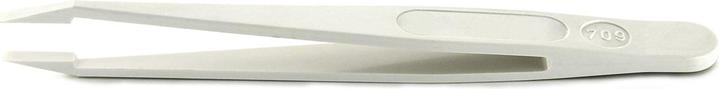 Actual product image Rs Pro Delrin tweezers, tip fine, flat, 115 mm