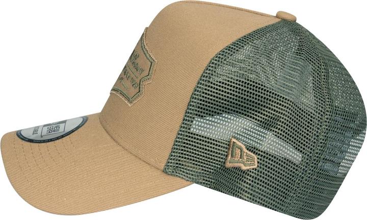 Immagine prodotto New Era Cappello Trucker regolabile - RETRO PATCH cachi / oliva (Taglia unica)