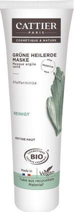 Cattier Gesichtspflege Grüne Heilerde Maske für Mischhaut bis fettige Haut 100 ml (100 ml)