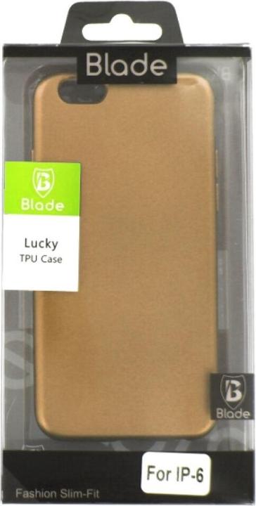 Produktbild Blade Lucky TPU Case für Apple iPhone 6 / 6s - gold (Apple iPhone 6, Apple iPhone 6s)
