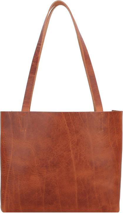 Harolds Paperbag Schultertasche Leder 32 cm