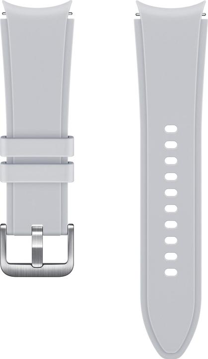 Samsung Ridge Sport Band 20mm S/M silver (20 mm, Fluoroelastomer, Galaxy Watch)