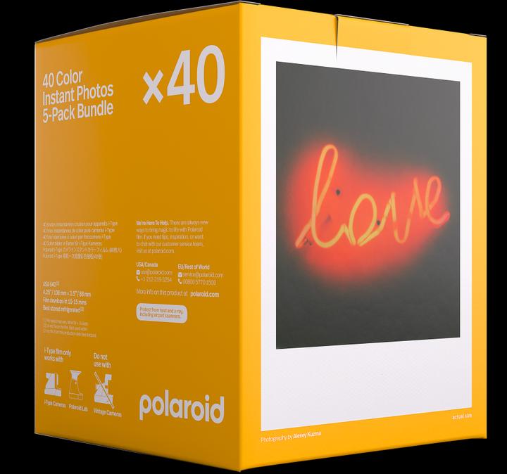 Image du produit Polaroid Color i-Type Multipack (Maintenant, OneStep+ (en anglais), I2, Lab)