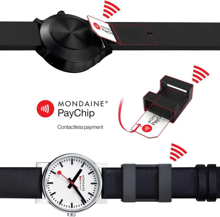 Image du produit Mondaine Mon CFF Gottardo 2016 PayChip (Montre analogique, Swiss Made)