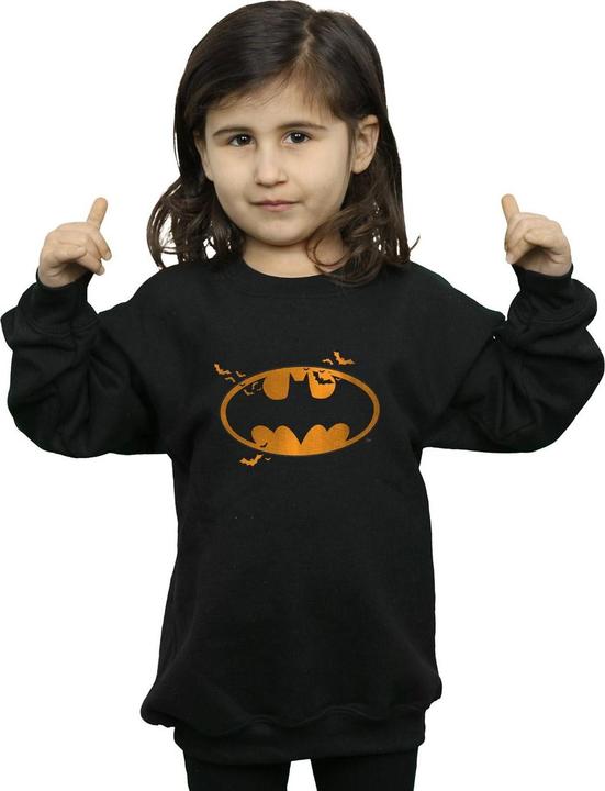 Immagine prodotto Batman Halloween Logo Felpa Ragazze (140, 146)