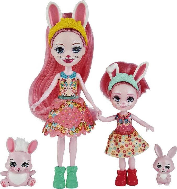 Produktbild Enchantimals Bree Bunny Puppe und kleine Schwester