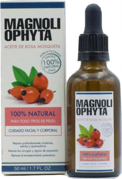 Magnoliophyta ACEITE DE ROSA MOSQUETA natural Gotero 50ml (Body oil, 50 ml)