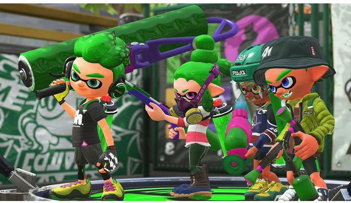Actual product image Nintendo Splatoon 2 (Switch, DE, EN, IT, FR)
