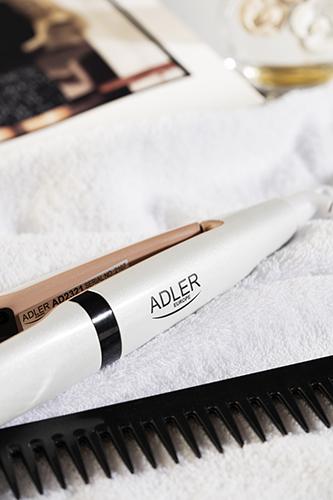 Produktbild Adler Hair Straighteners AD 2321 Warranty 24 month (s), Ceramic heating system, LCD screen, Temperature (m (Glätteisen)