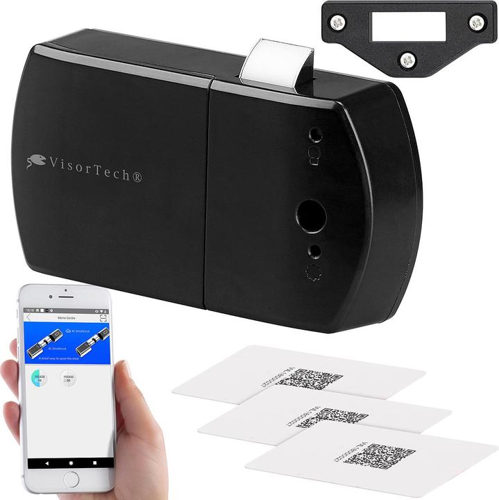 Produktbild VisorTech Schubladen- & Schranktüren-Schloss mit RFID-Schlüssel und Bluetooth