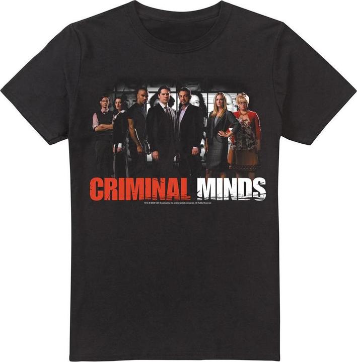 Actual product image Criminal Minds Mens The Brain Trust T-Shirt (4XL)