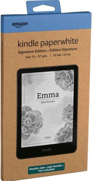 Produktbild Amazon Kindle Paperwhite 2024 12th Gen Signature (7", 32 GB, Metallisches Jade)