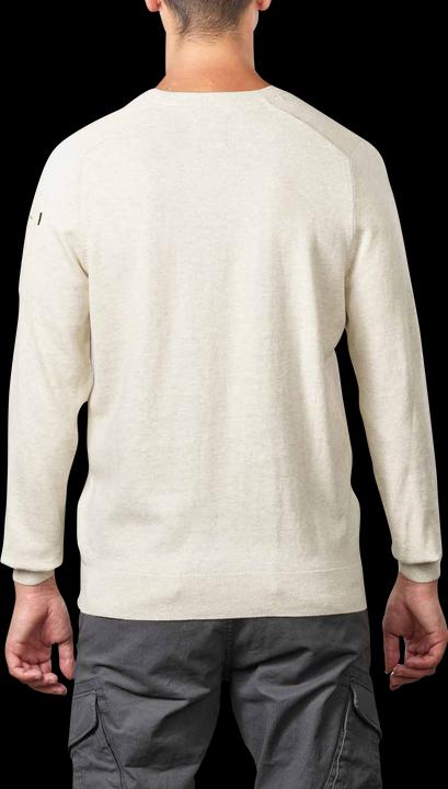 Produktbild Pme Legend Buckley Knit Pullover Round Neck Bone White Melee (3XL)