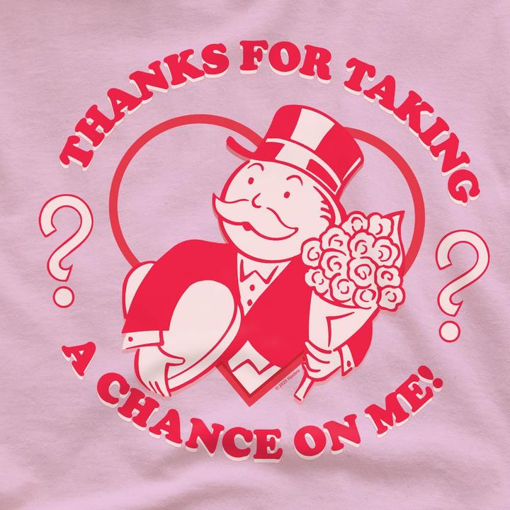 Actual product image Monopoly Mens Taking A Chance T-Shirt (XXL)