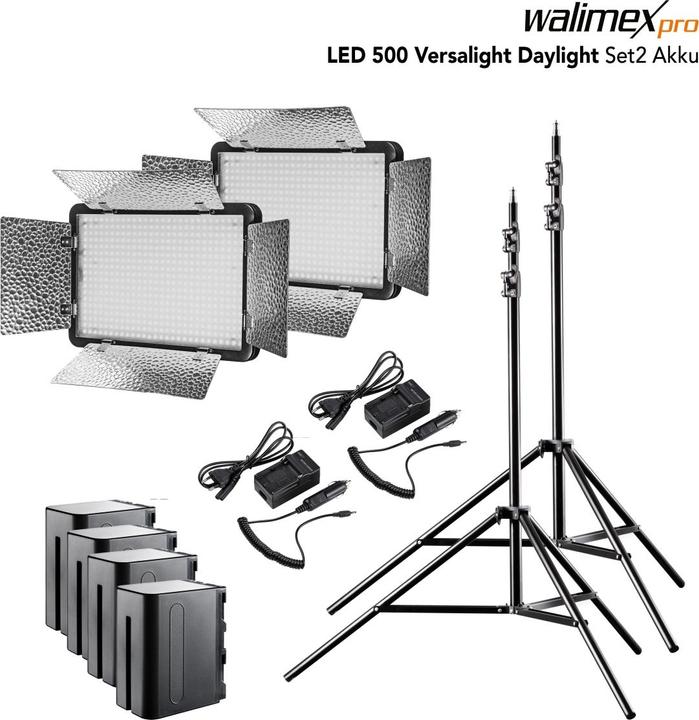 Produktbild Walimex Tageslicht Set2 A (Flächenleuchte)