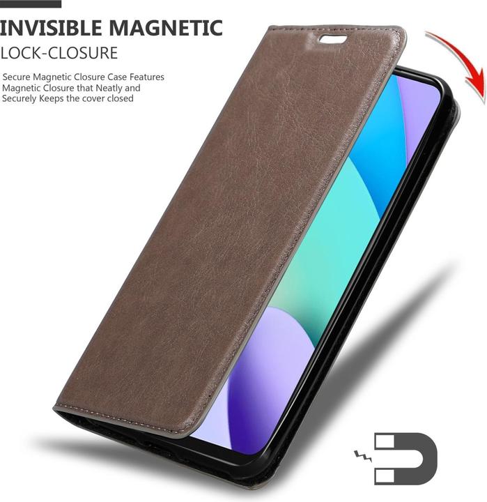 Image du produit Cadorabo Book Invis. Étui magnétique (Xiaomi Redmi 10)