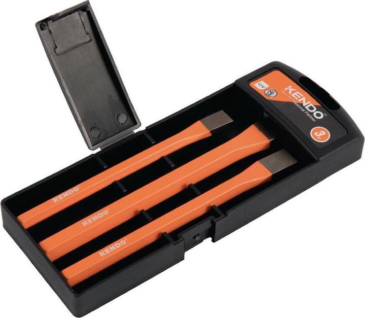 Image du produit Kendo Jeu de burins plats 3 pièces
