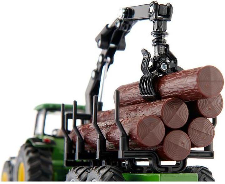 Image du produit Siku Tracteur avec remorque forestière