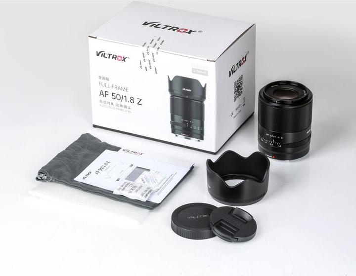 Actual product image Viltrox AF 50mm f1.8 Nikon Z (Nikon Z, full size)