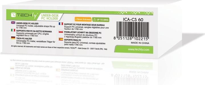 Produktbild Techly ICA-CS 60 CPU-Halterung Tischmontierte CPU-Halterung
